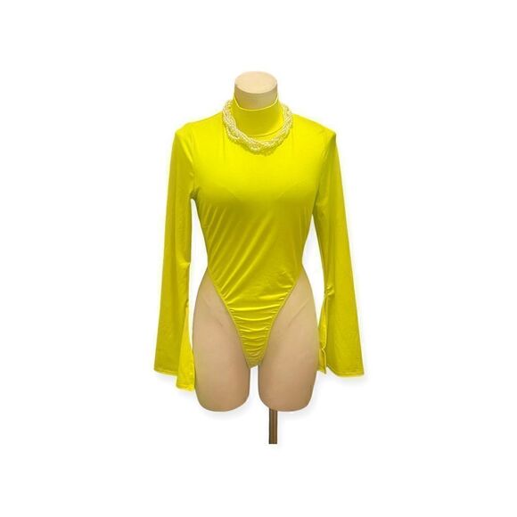 Fashion Nova Neon Bodysuit – Bright & Bold Statement Piece - Picture 2 of 2
